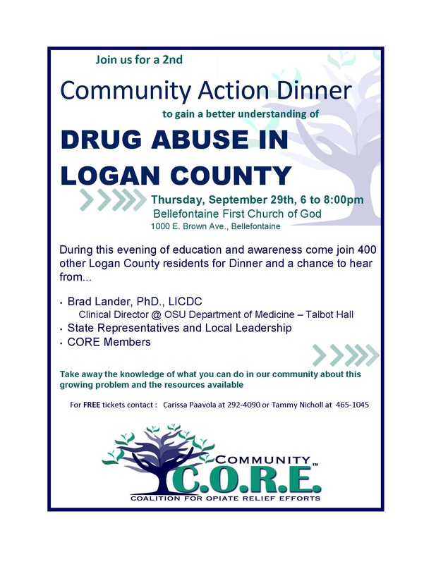 Logan County Coalition for Opiate Relief Efforts Dinner